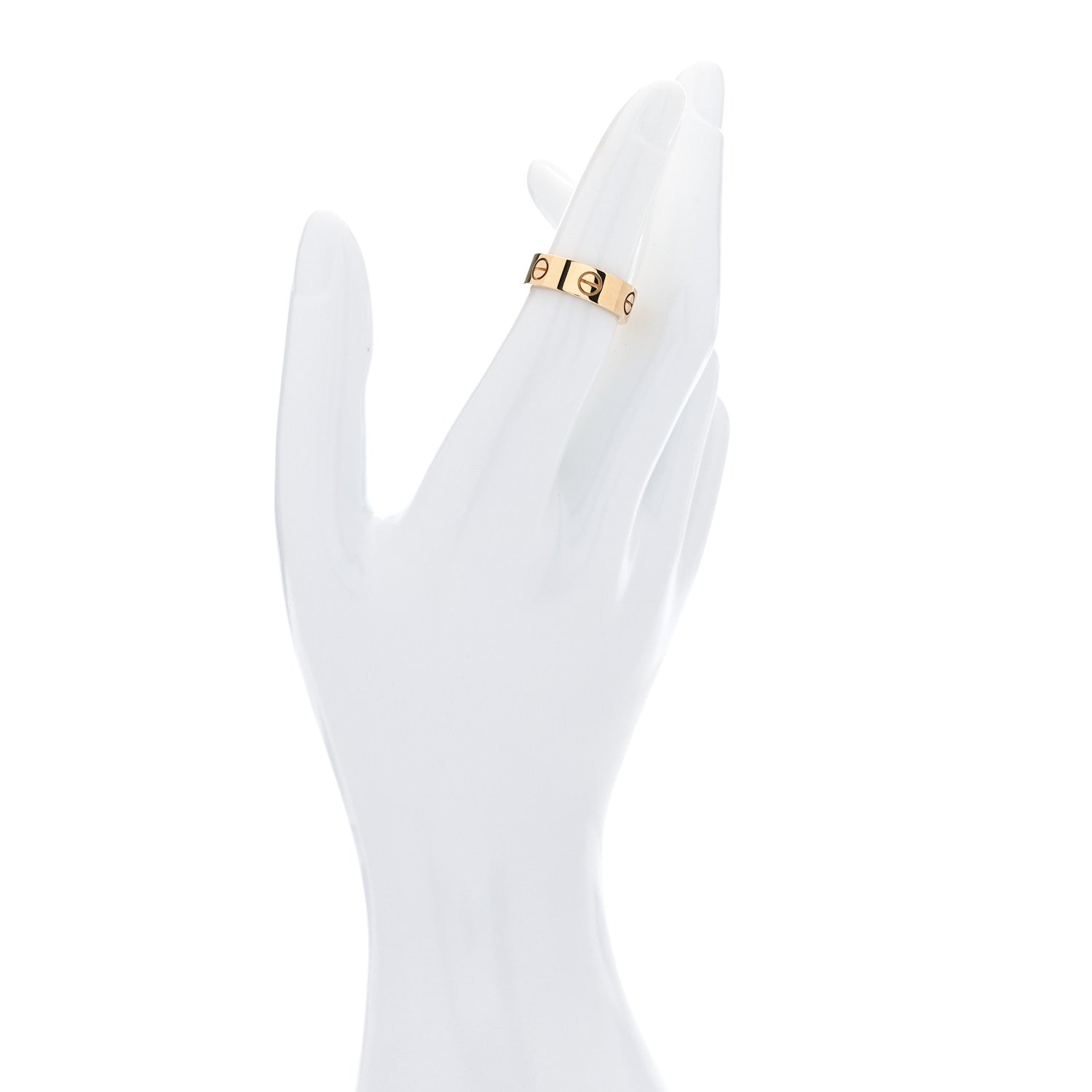 Cartier 18K Yellow Gold 5.5mm LOVE Ring 49 4.75 2 of 5