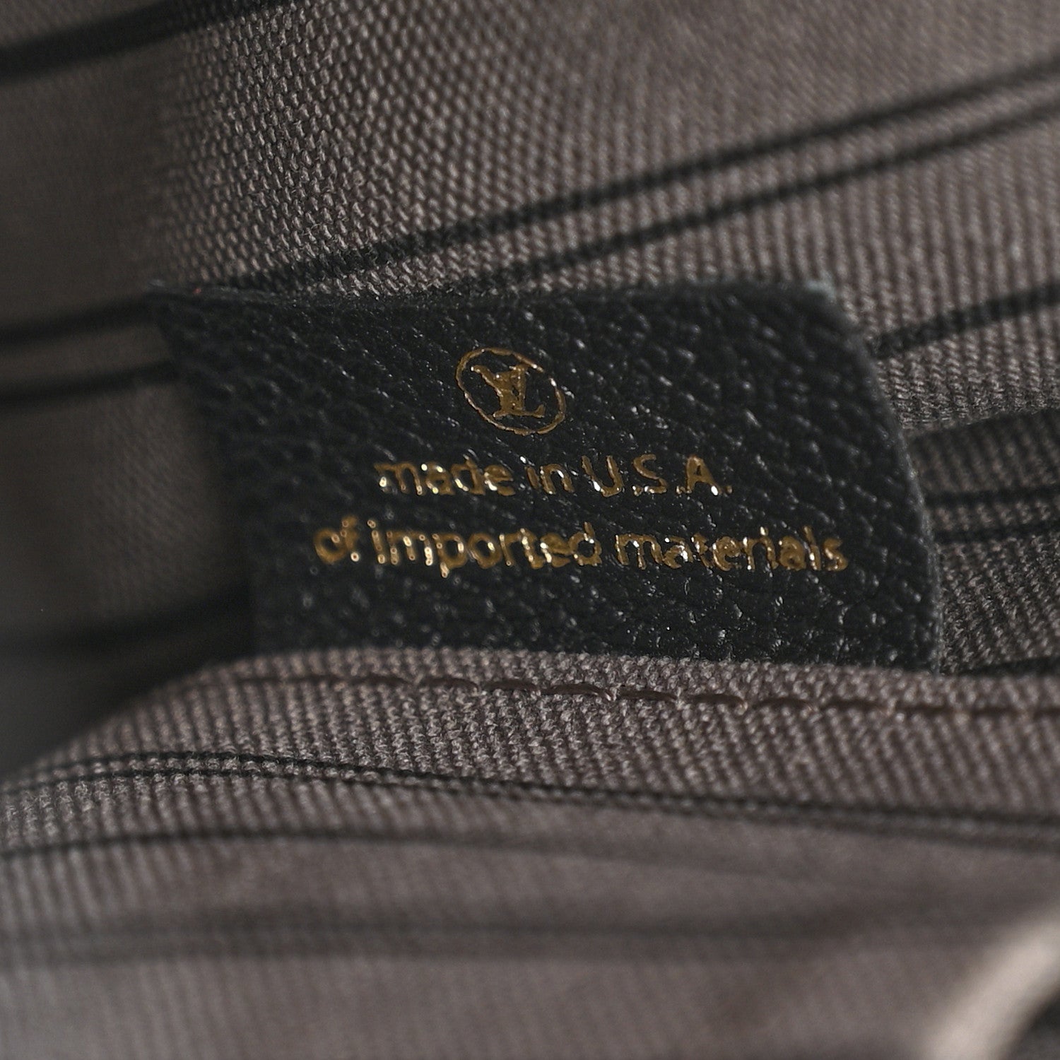 Louis Vuitton Empreinte Pont Neuf MM Black 7 of 12