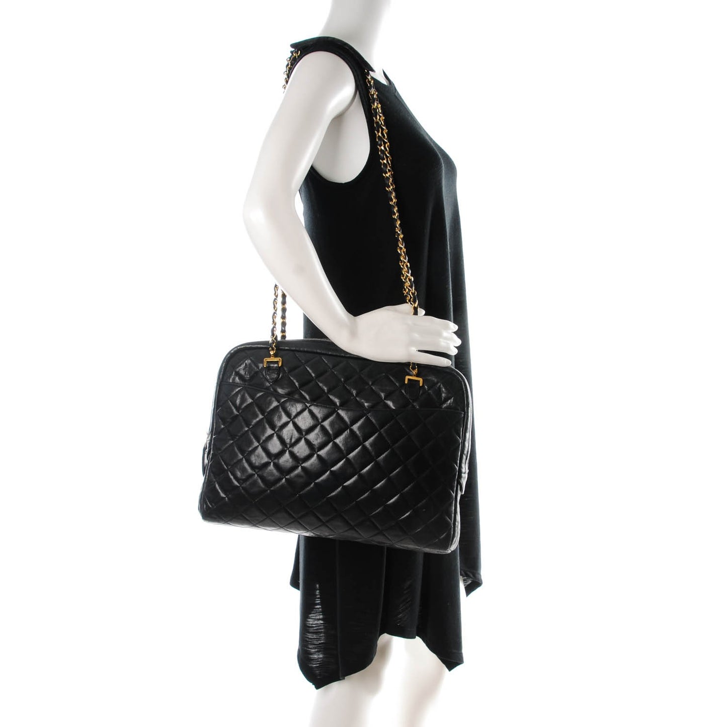 Lambskin Camera Case Black