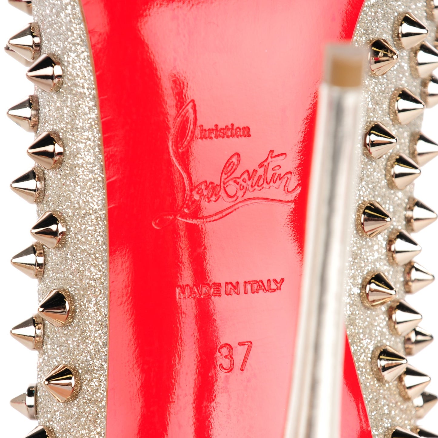 Glitter Mini Specchio Follies Spikes 120 Pumps 37 Colombe