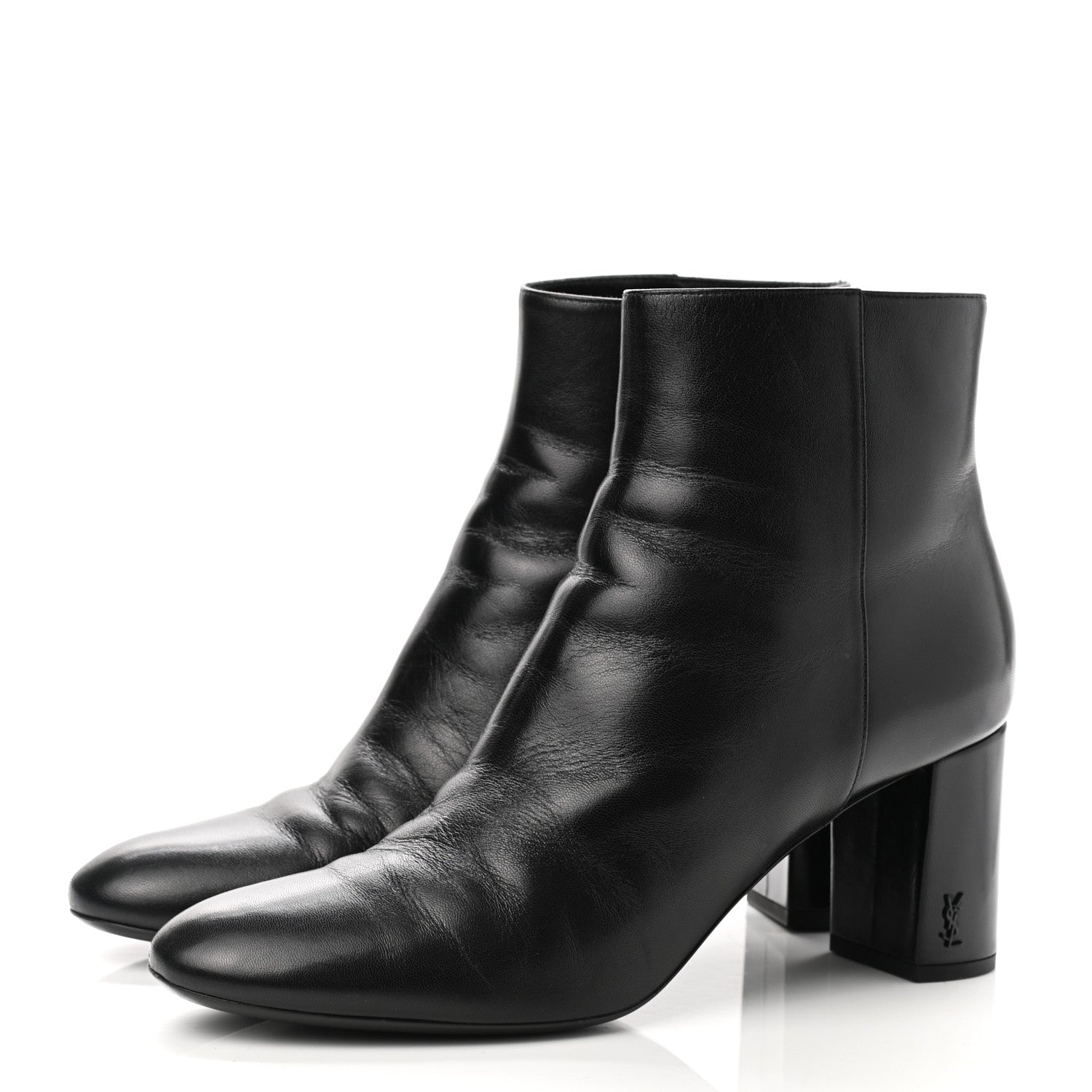 Saint Laurent Nappa Vendome Loulou Ankle Zip Boot 40.5 Black 3 of 13