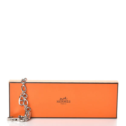 Hermes Palladium Olga Bag Charm Silver 5 of 5