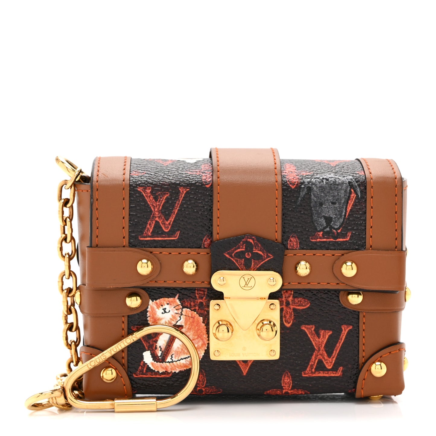 Catogram Essential Trunk Orange Marron