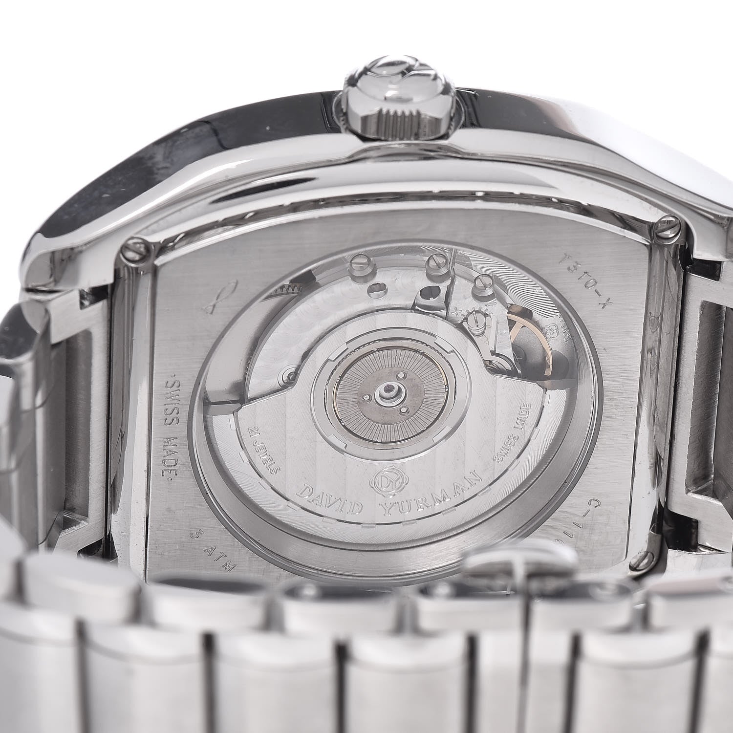 David Yurman Stainless Steel 41mm Belmont Automatic Watch 5 of 5