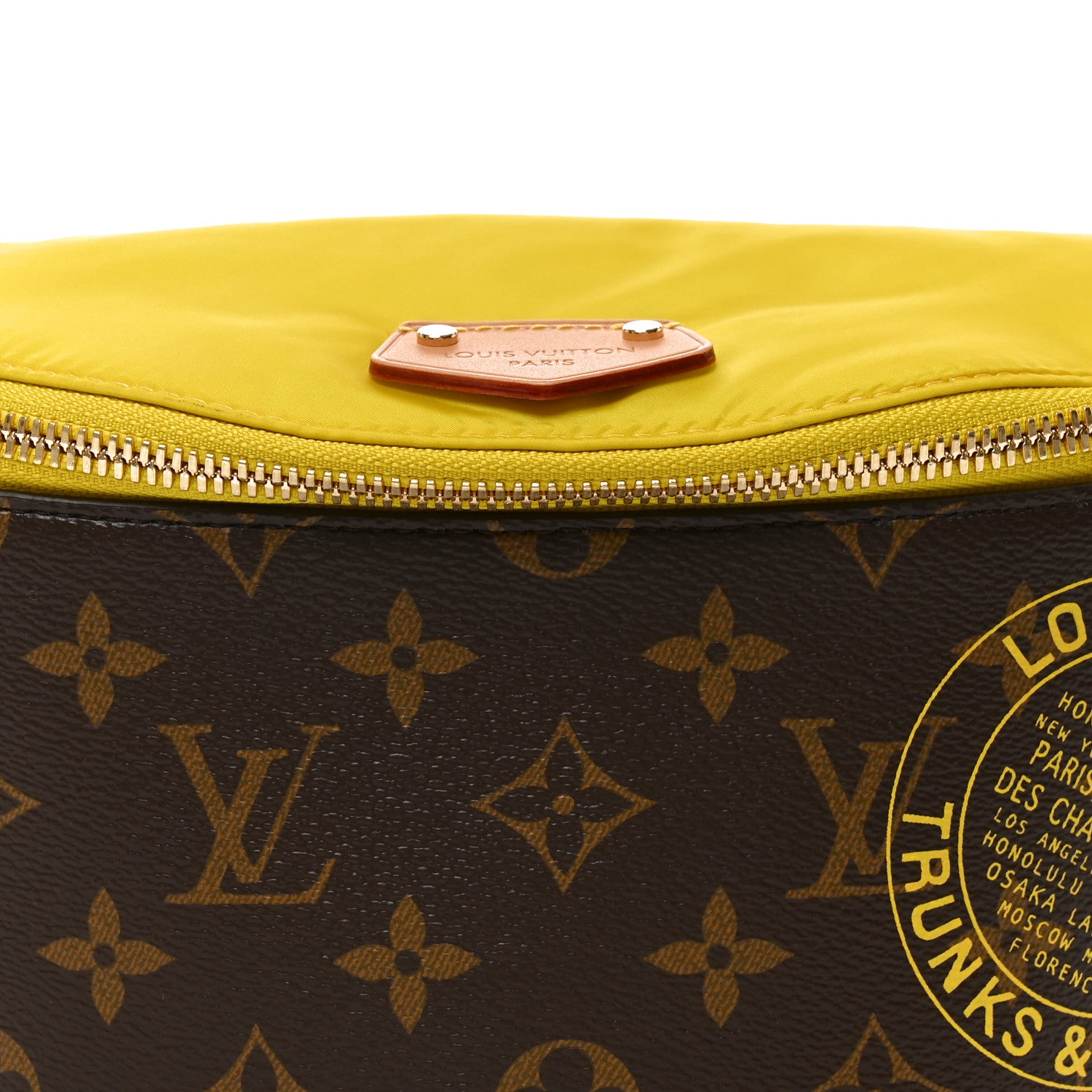 Louis Vuitton Monogram Paris A Velo Bumbag Yellow 7 of 9