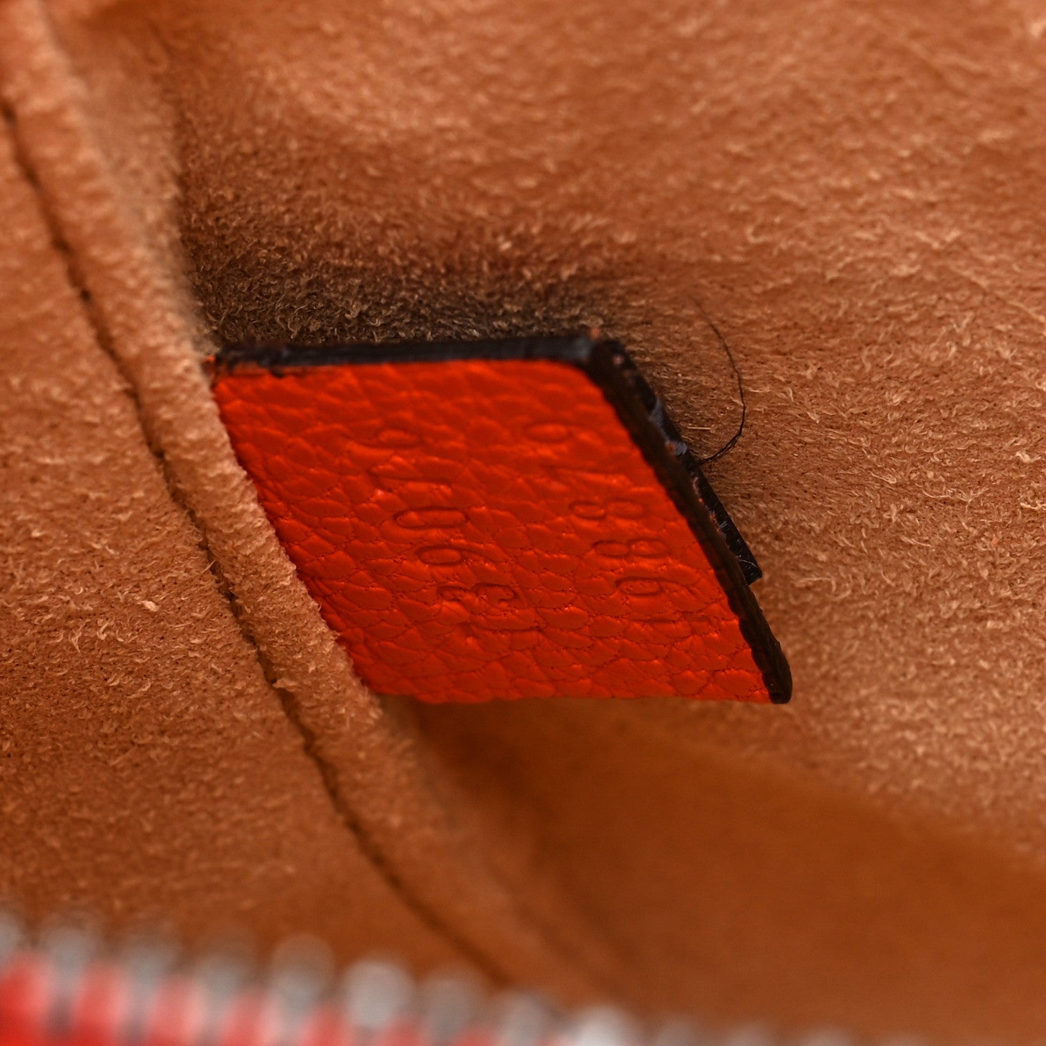 Gucci Goatskin Mini Aphrodite Shoulder Bag Orange 7 of 10