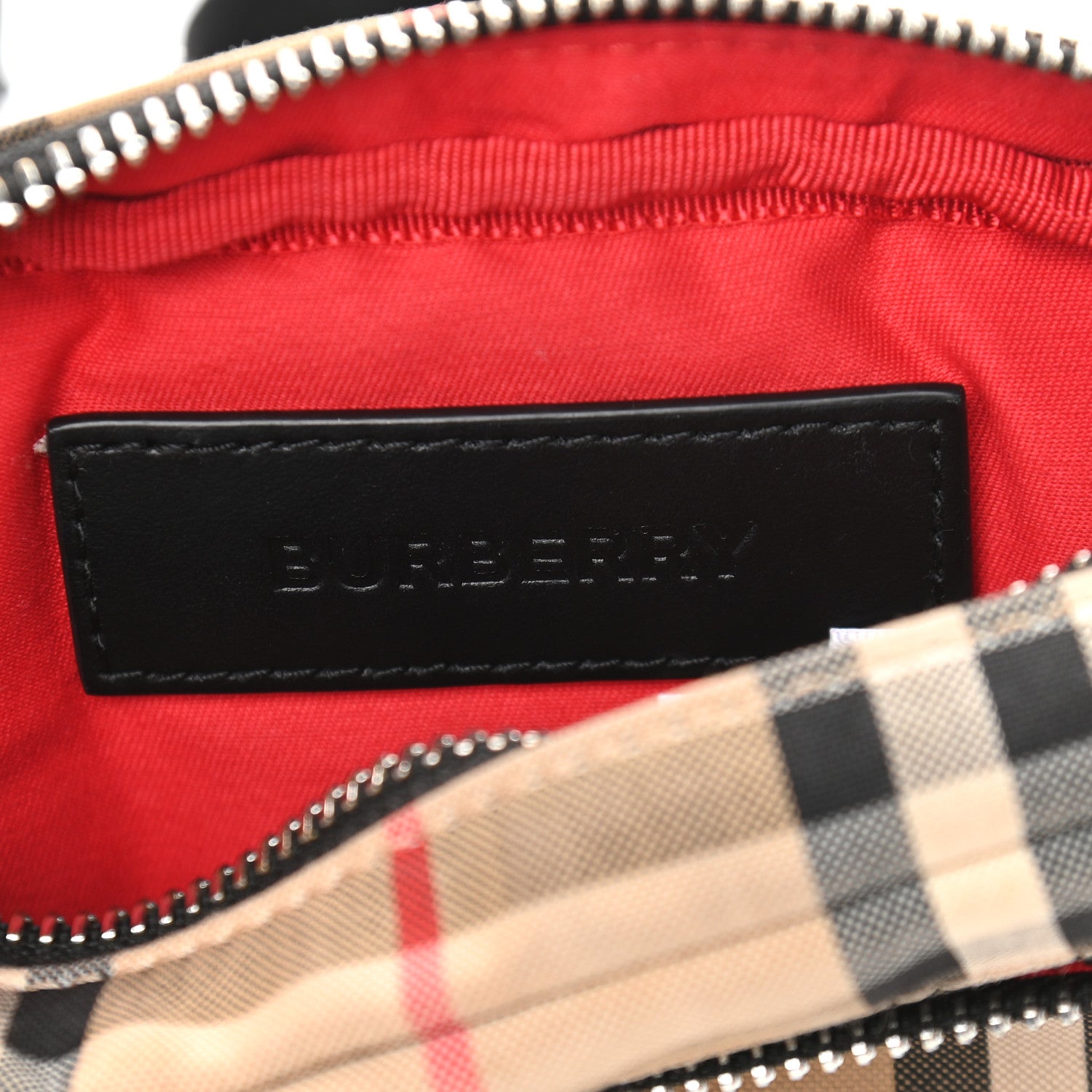 Burberry Nylon Vintage Check Small Cannon Bum Bag Archive Beige 6 of 10