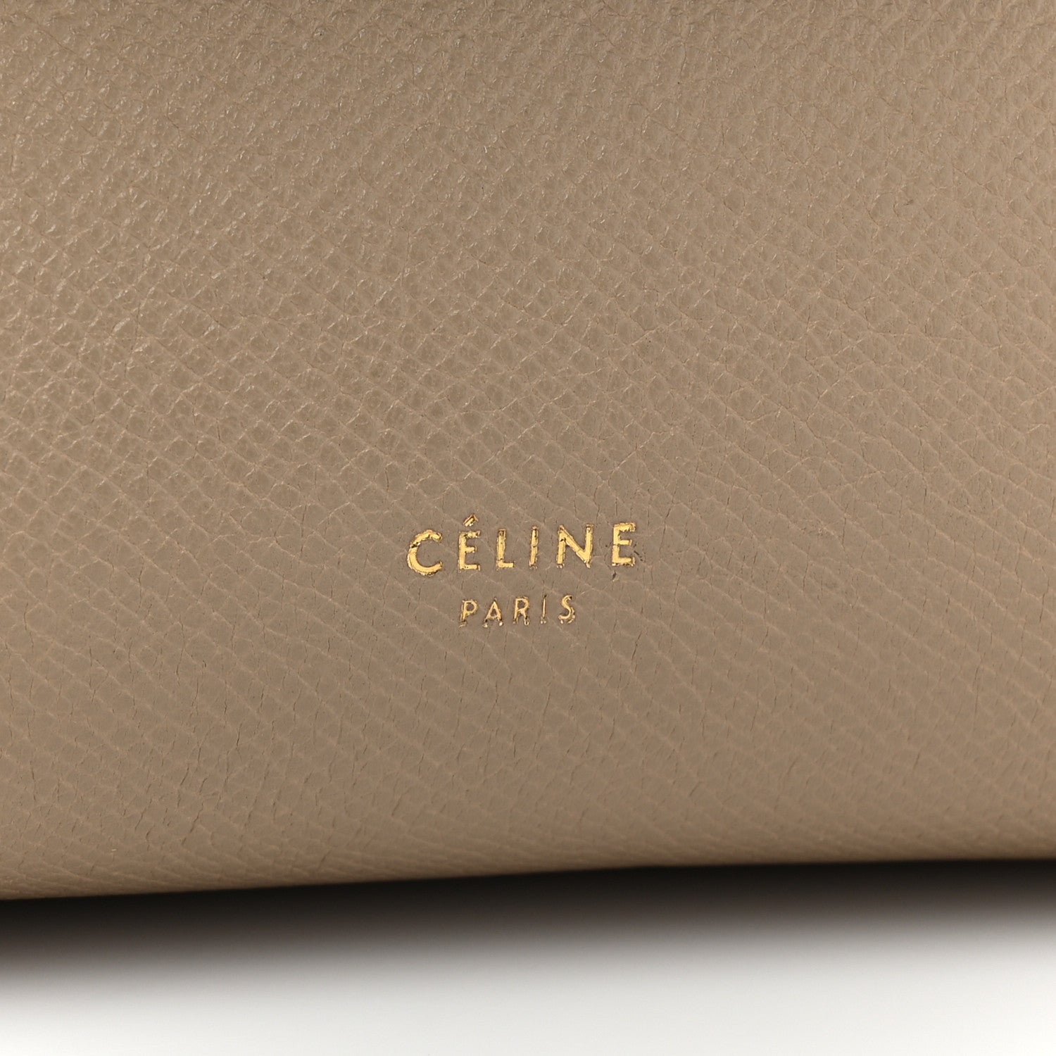 Celine Grained Calfskin Micro Belt Bag Taupe 6 of 12
