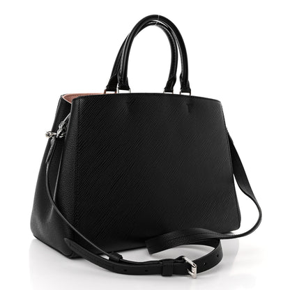 Louis Vuitton Epi Marelle Tote MM Black 3 of 9