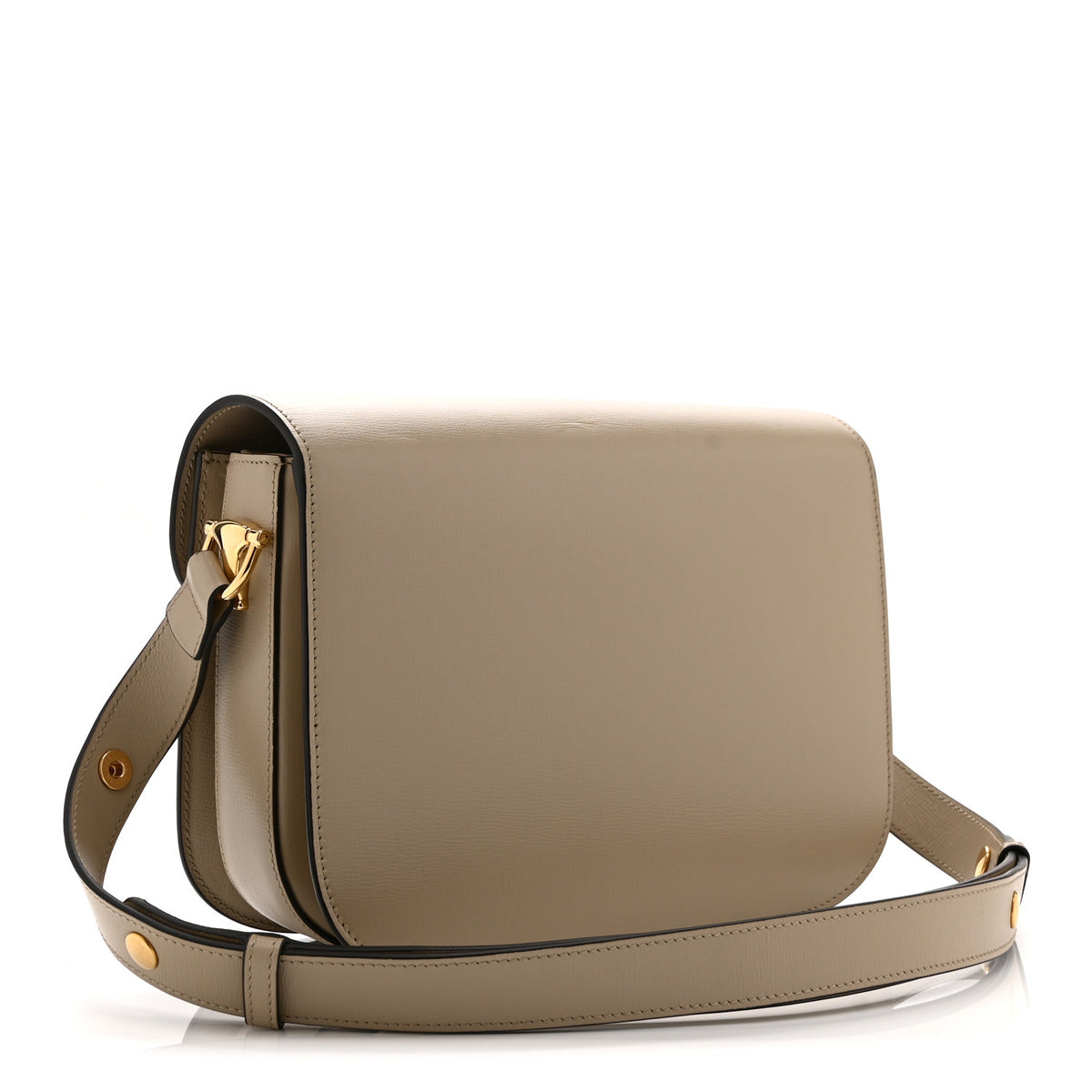 Gucci Azalea Calfskin Horsebit 1955 Shoulder Bag  Oatmeal 3 of 11
