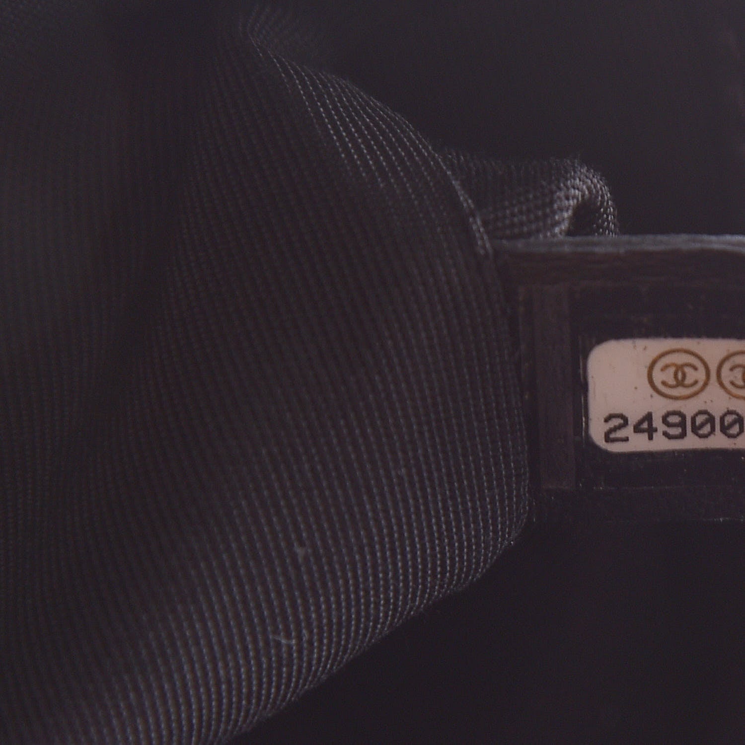 Chanel Lambskin Quilted Medium Boy Flap Black 7 of 10