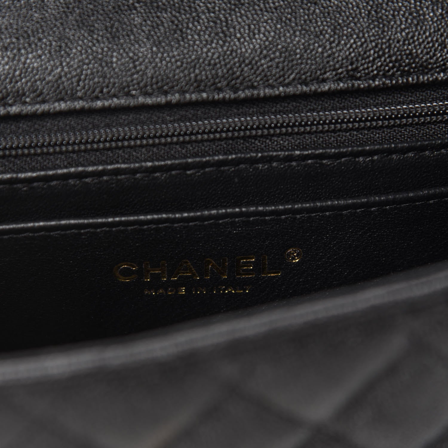 Chanel Caviar Quilted Mini Top Handle Rectangular Flap Black 8 of 10