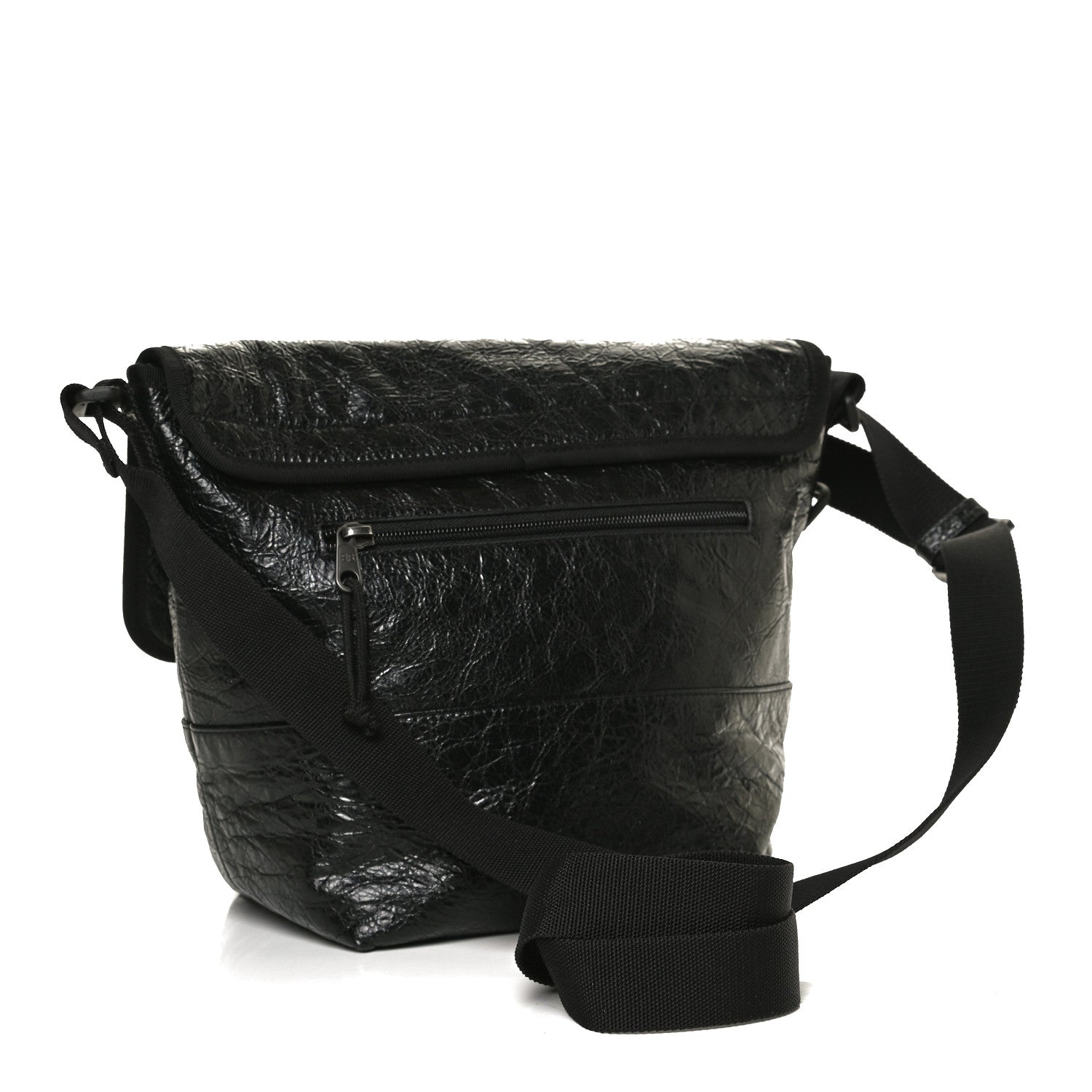 Balenciaga Agneau Arena Small Explorer Messenger Bag Black 3 of 10