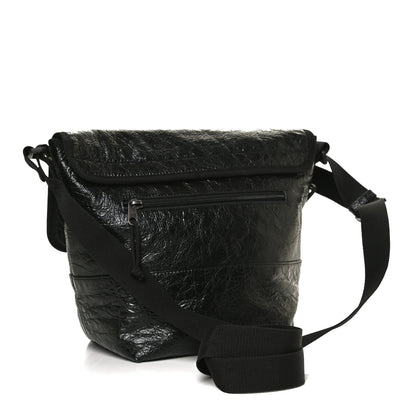 Balenciaga Agneau Arena Small Explorer Messenger Bag Black 3 of 10