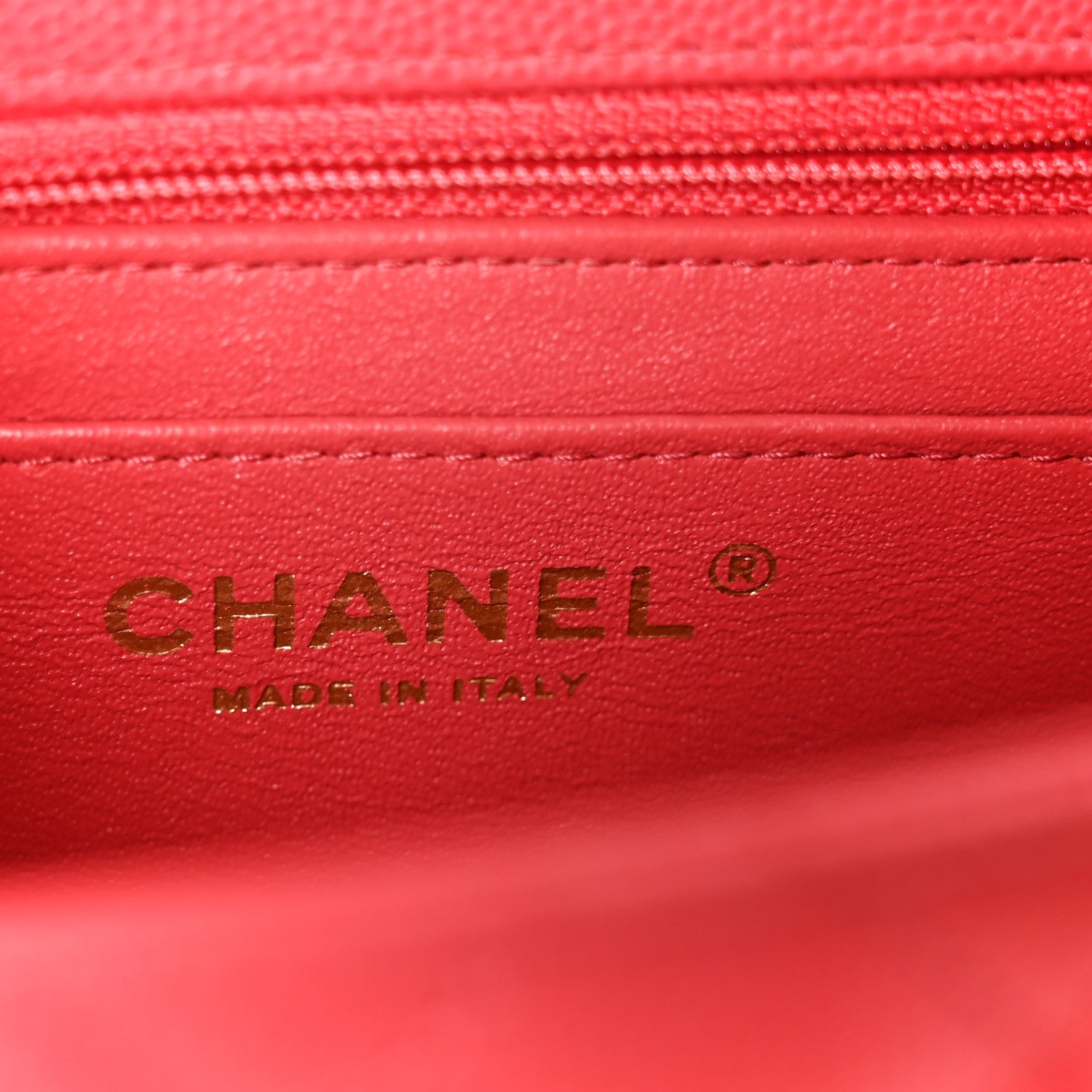 Chanel Caviar Quilted Mini Square Flap Pink 6 of 12