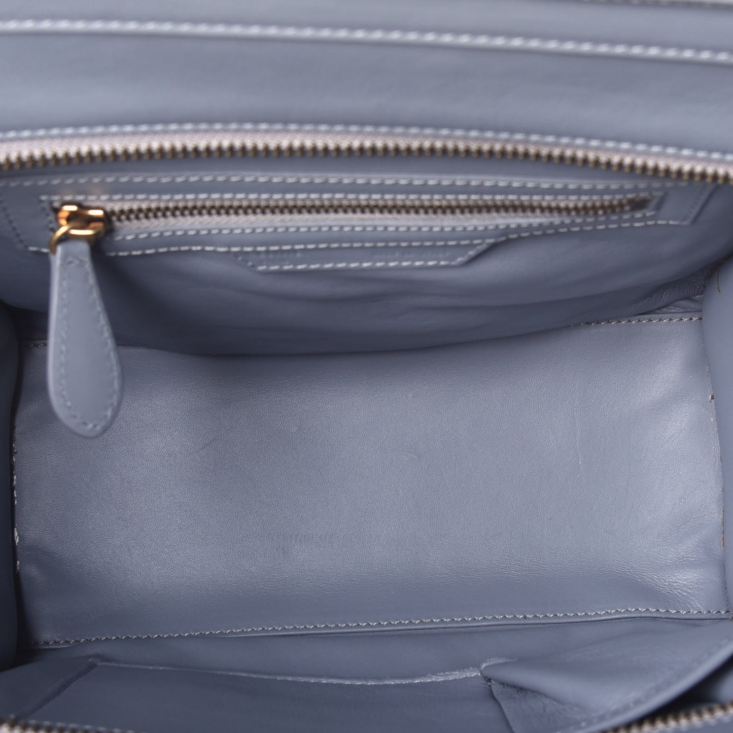 Palmelato Calfskin Micro Luggage Grey