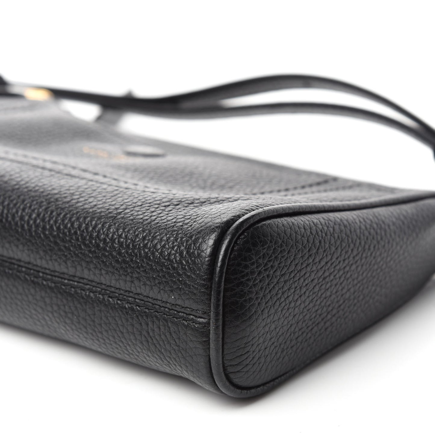 Grained Calfskin Empire City Crossbody Black