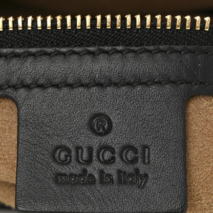 Gucci GG Supreme Monogram Medium Padlock Tote Black 6 of 10