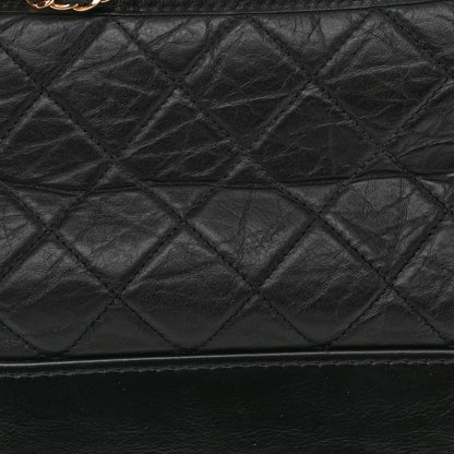Chanel Aged Calfskin Quilted New Medium Gabrielle Hobo Black 11 of 11