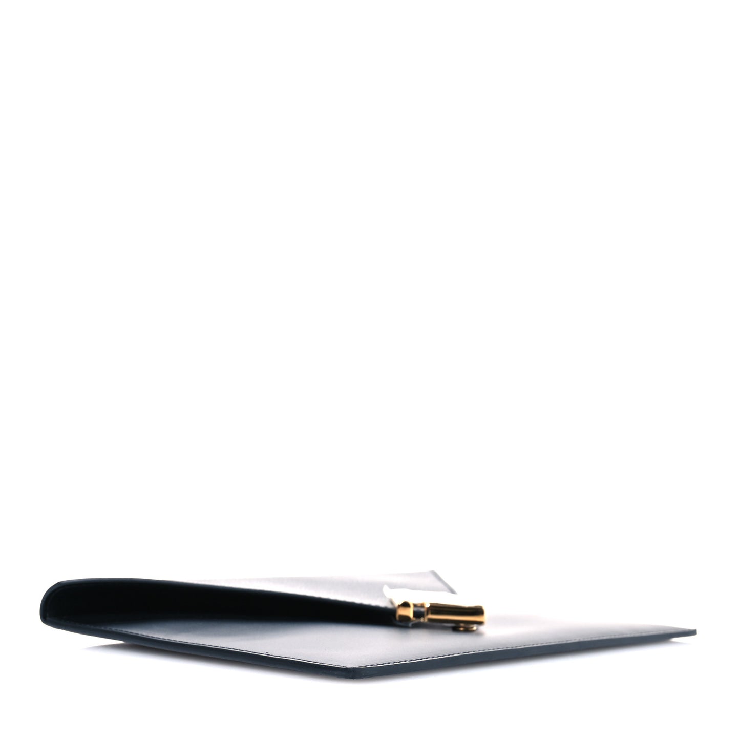 Vitello King Cruise FF Diamonds Flat Envelope Pouch Black