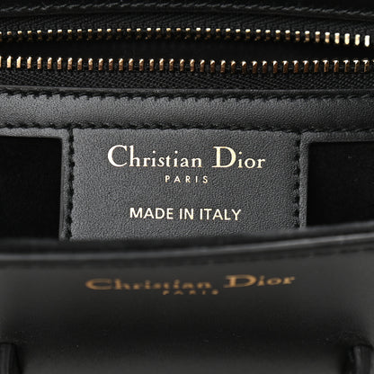 Christian Dior Calfskin D Fence Saddle Bag Black 7 of 8