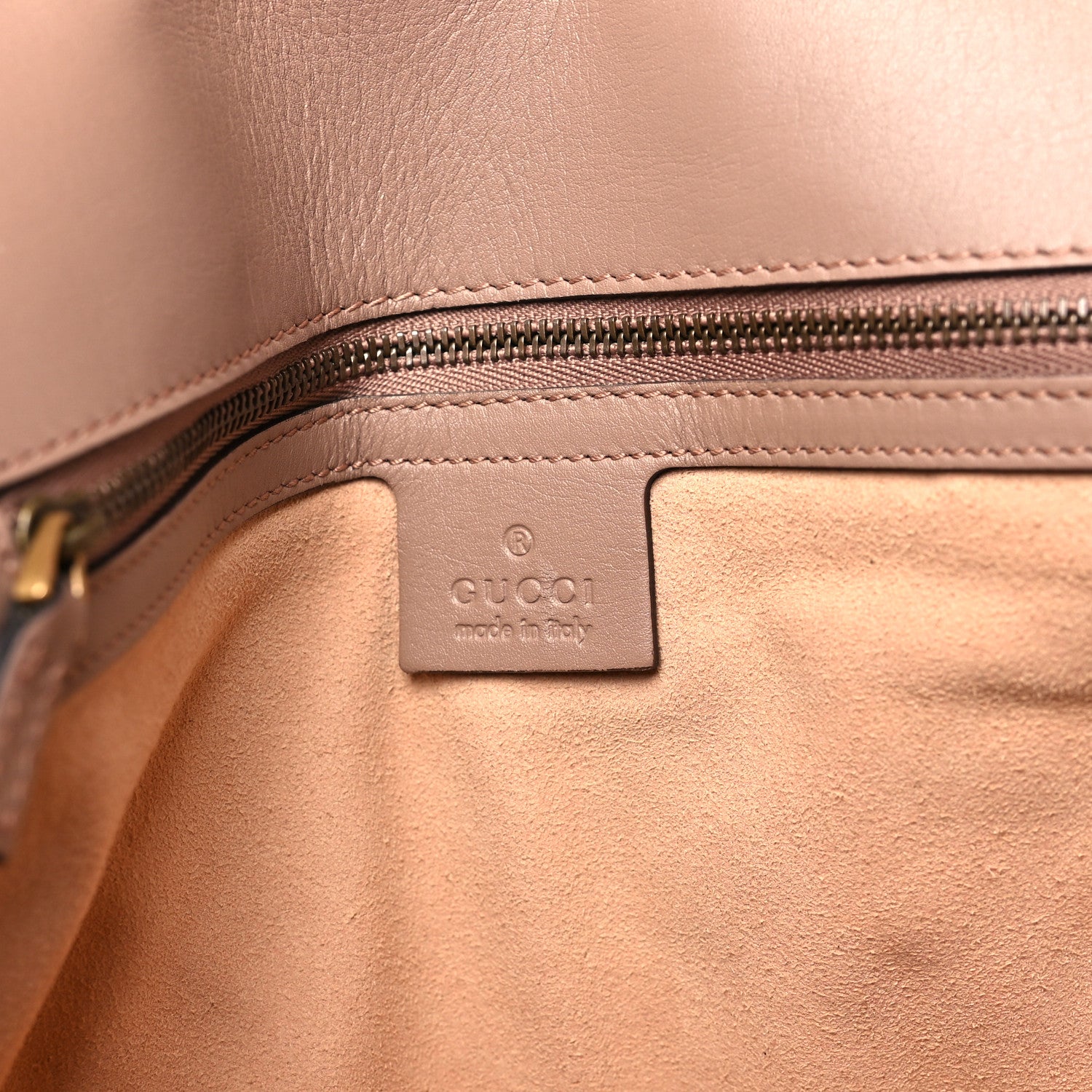 Gucci Calfskin Matelasse Medium GG Marmont Shoulder Bag Porcelain Rose 6 of 10