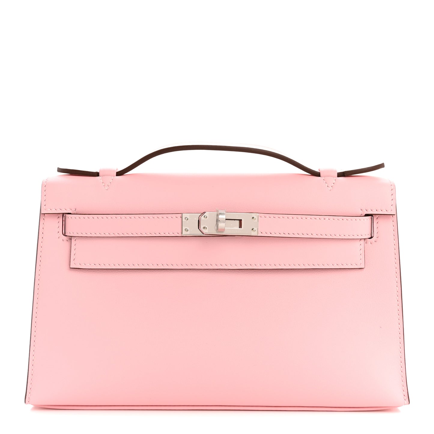 Swift Kelly Pochette Clutch Rose Sakura