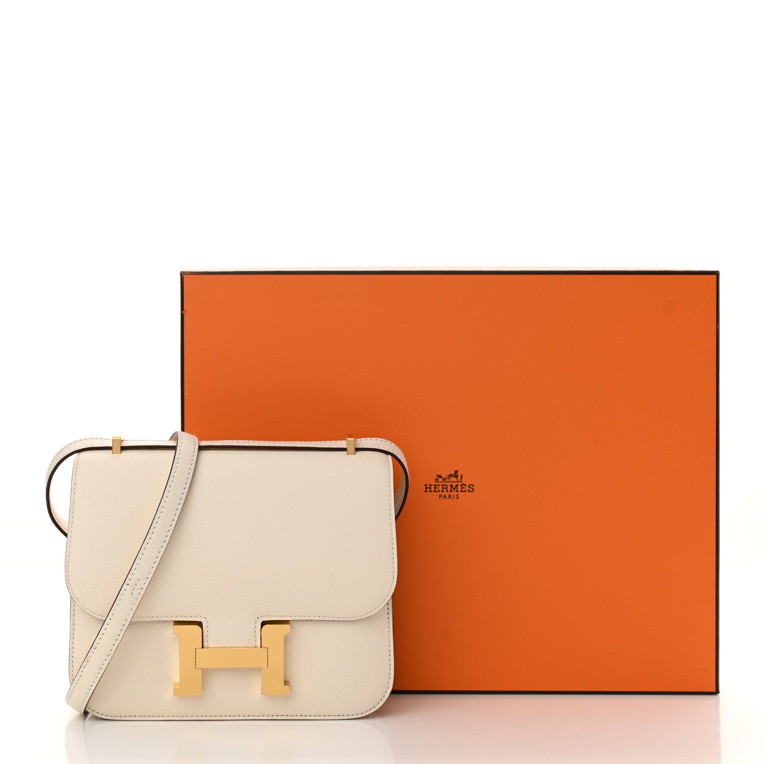 Hermes Chevre Mysore Constance 18 Nata 11 of 11
