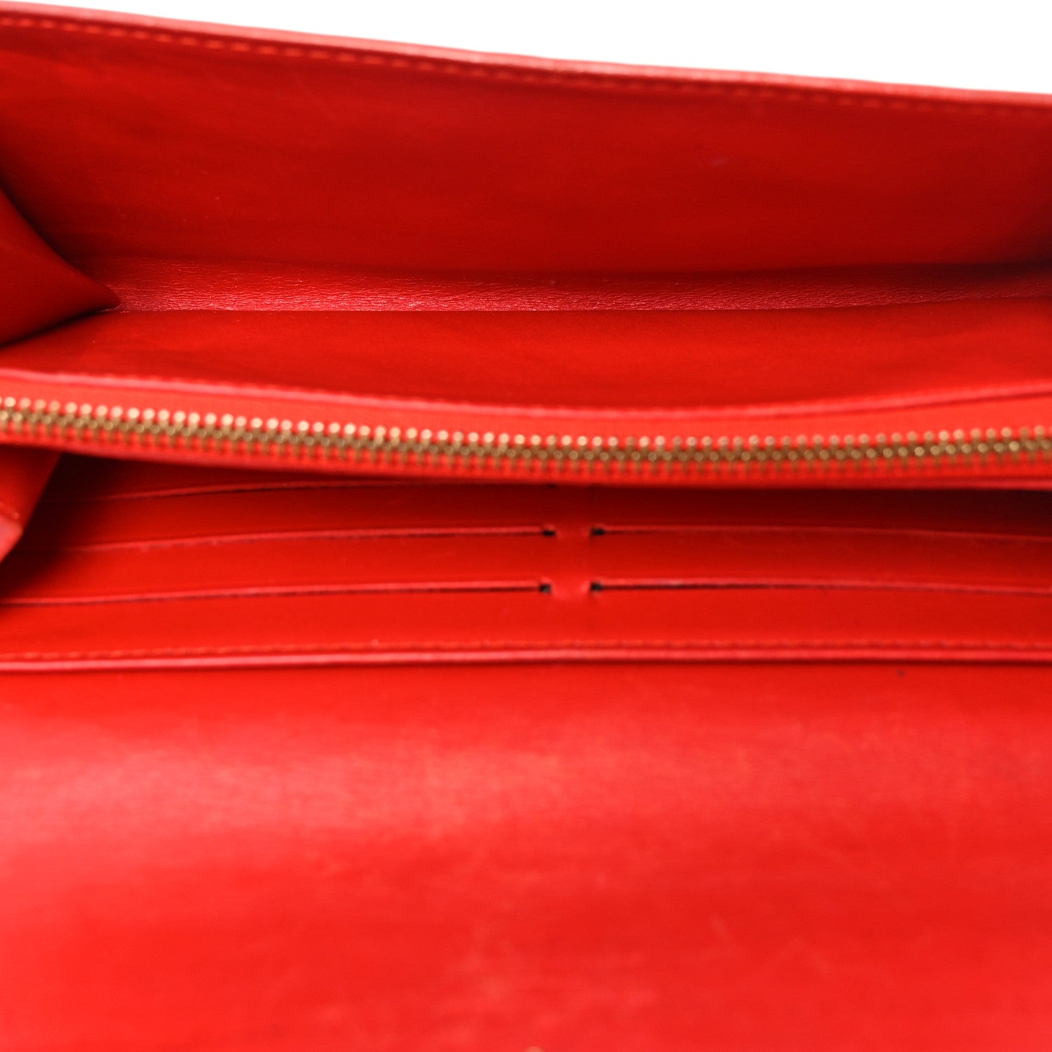 Louis Vuitton Vernis Sarah Wallet Rouge Grenadine 5 of 9