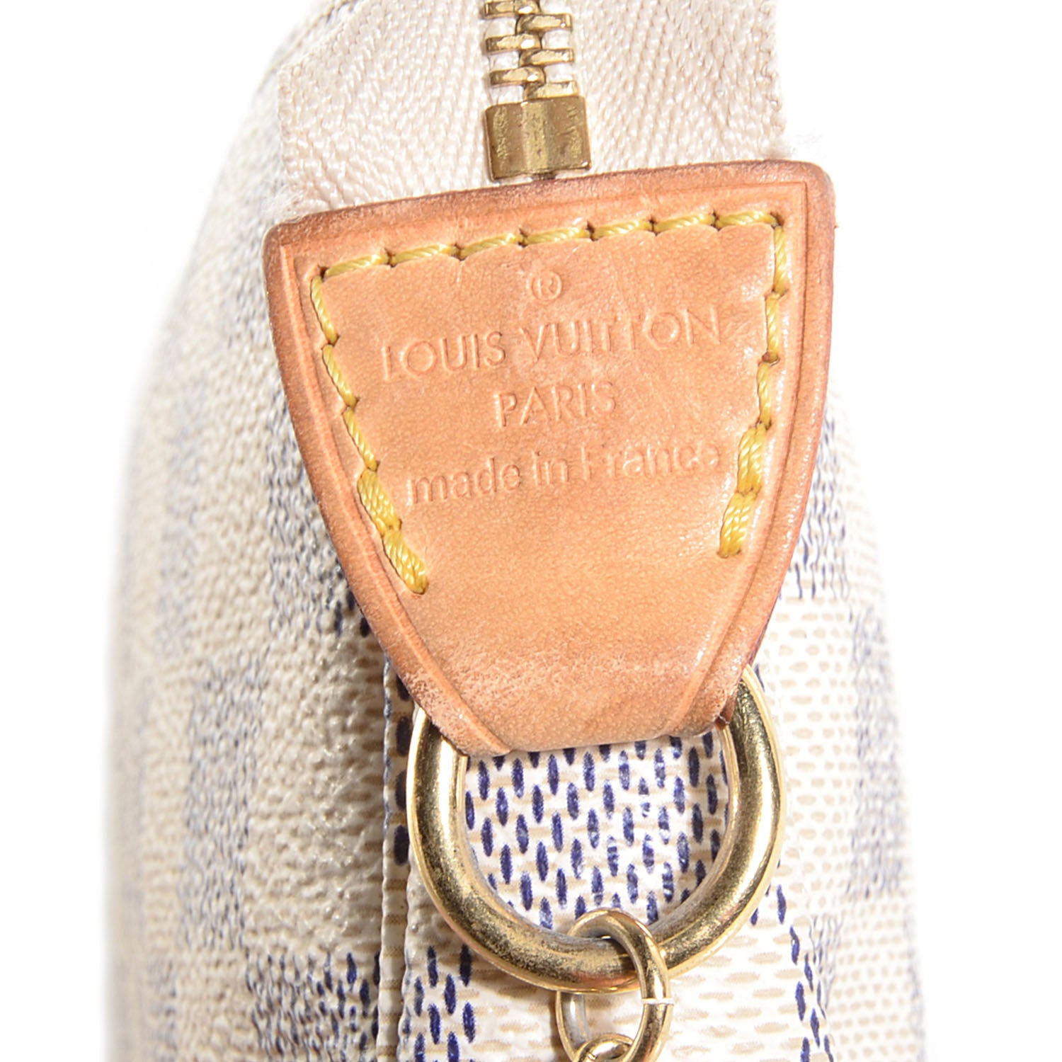 Louis Vuitton Damier Azur Mini Pochette Accessories 6 of 7