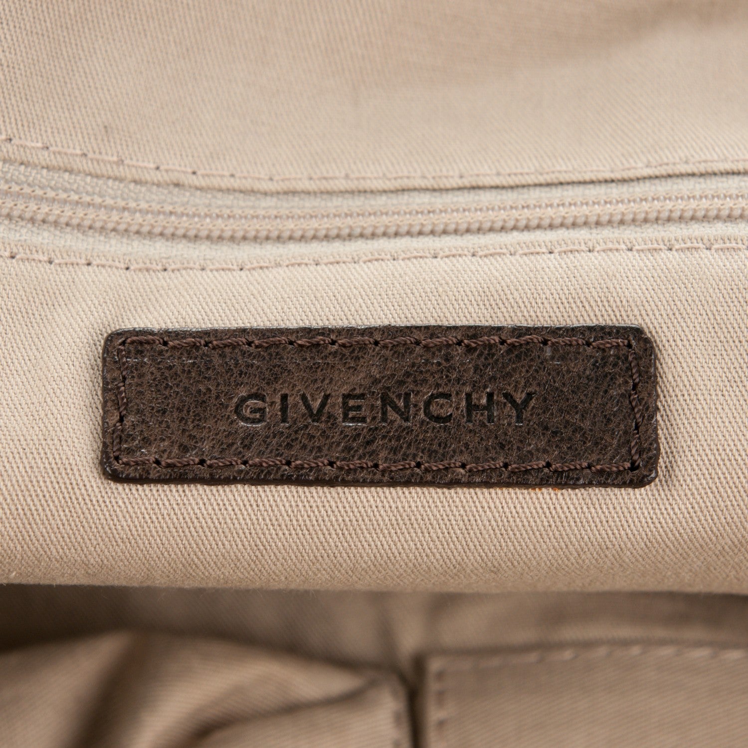 Givenchy Wrinkled Lambskin Large Nightingale Dark Brown 6 of 9