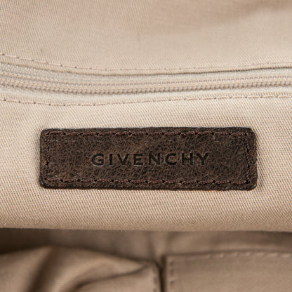 Givenchy Wrinkled Lambskin Large Nightingale Dark Brown 6 of 9