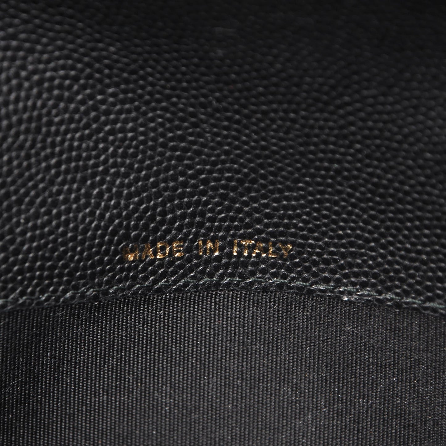 Caviar Quilted Boy Flap Wallet Black