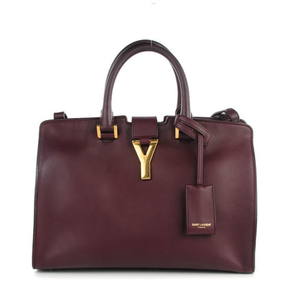Saint Laurent Calfskin Small Classic Y Cabas Bordeaux 1 of 8