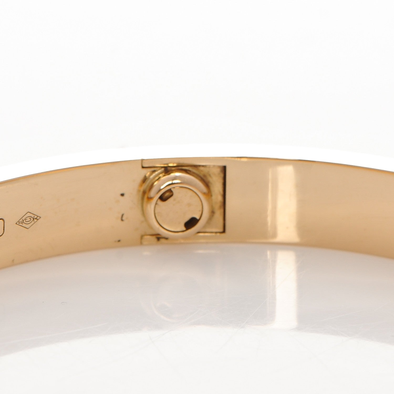 Cartier 18K Yellow Gold LOVE Bracelet 18 6 of 8