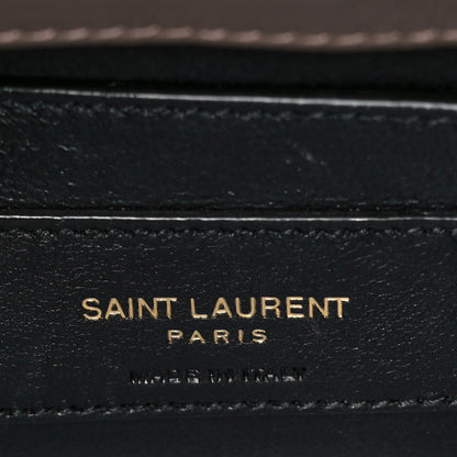 Saint Laurent Linen Y Quilted Monogram Small Loulou Chain Satchel Natural Taupe 6 of 8