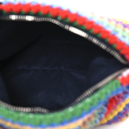 Miu Miu Fabric Crochet Pouch Multicolor 5 of 10