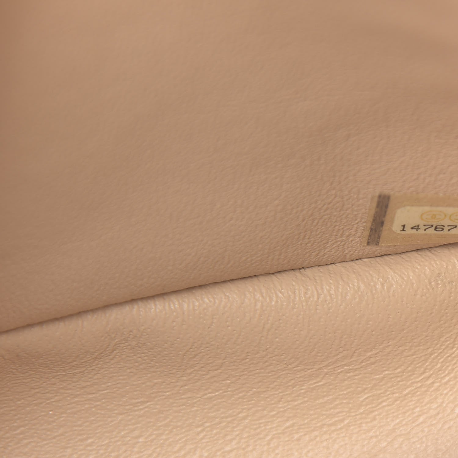 Chanel Lambskin Quilted Jumbo Double Flap Beige Clair 7 of 11