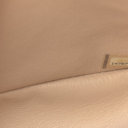Chanel Lambskin Quilted Jumbo Double Flap Beige Clair 7 of 11