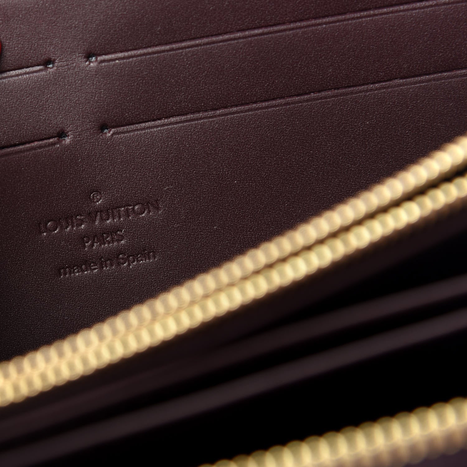 Louis Vuitton Vernis Zippy Wallet Amarante 6 of 8