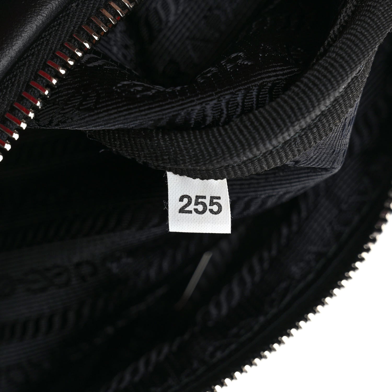 Prada Grace Lux Triangle Shoulder Bag Black 6 of 9