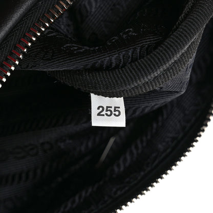 Prada Grace Lux Triangle Shoulder Bag Black 6 of 9