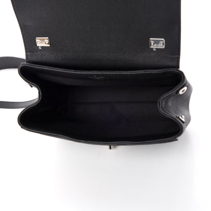 Louis Vuitton Calfskin Lockme II Chain Bag BB Black 7 of 9