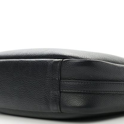 Balenciaga Calfskin Logo M Everyday Camera Bag Black 9 of 9