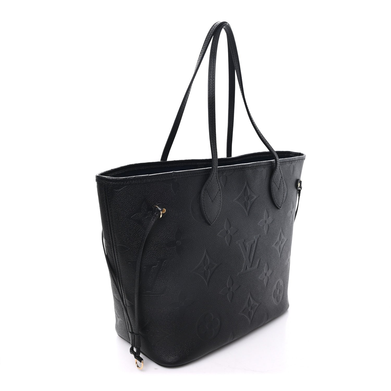 Louis Vuitton Empreinte Monogram Giant Neverfull MM Black 3 of 9
