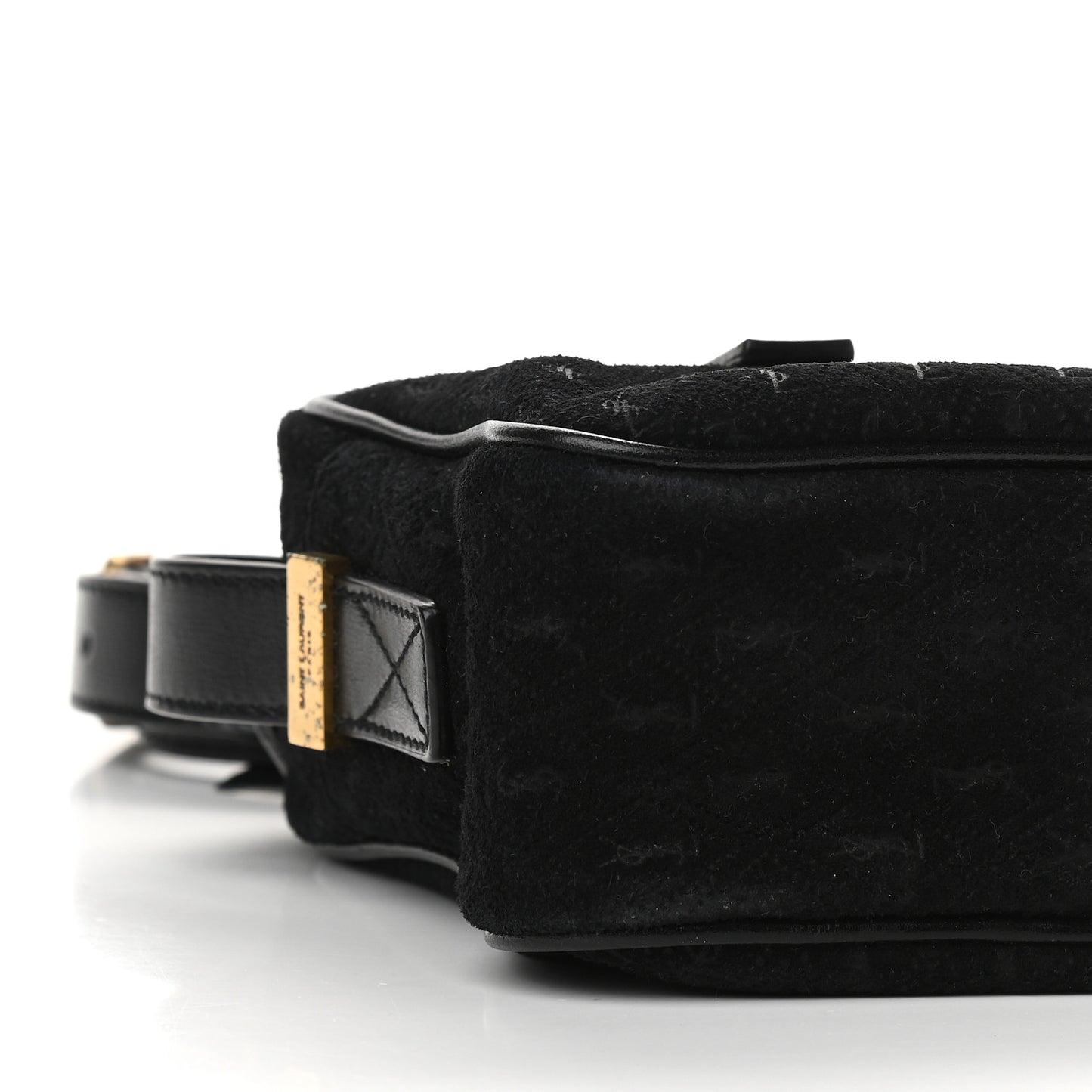 Monogram All Over Camera Bag Black