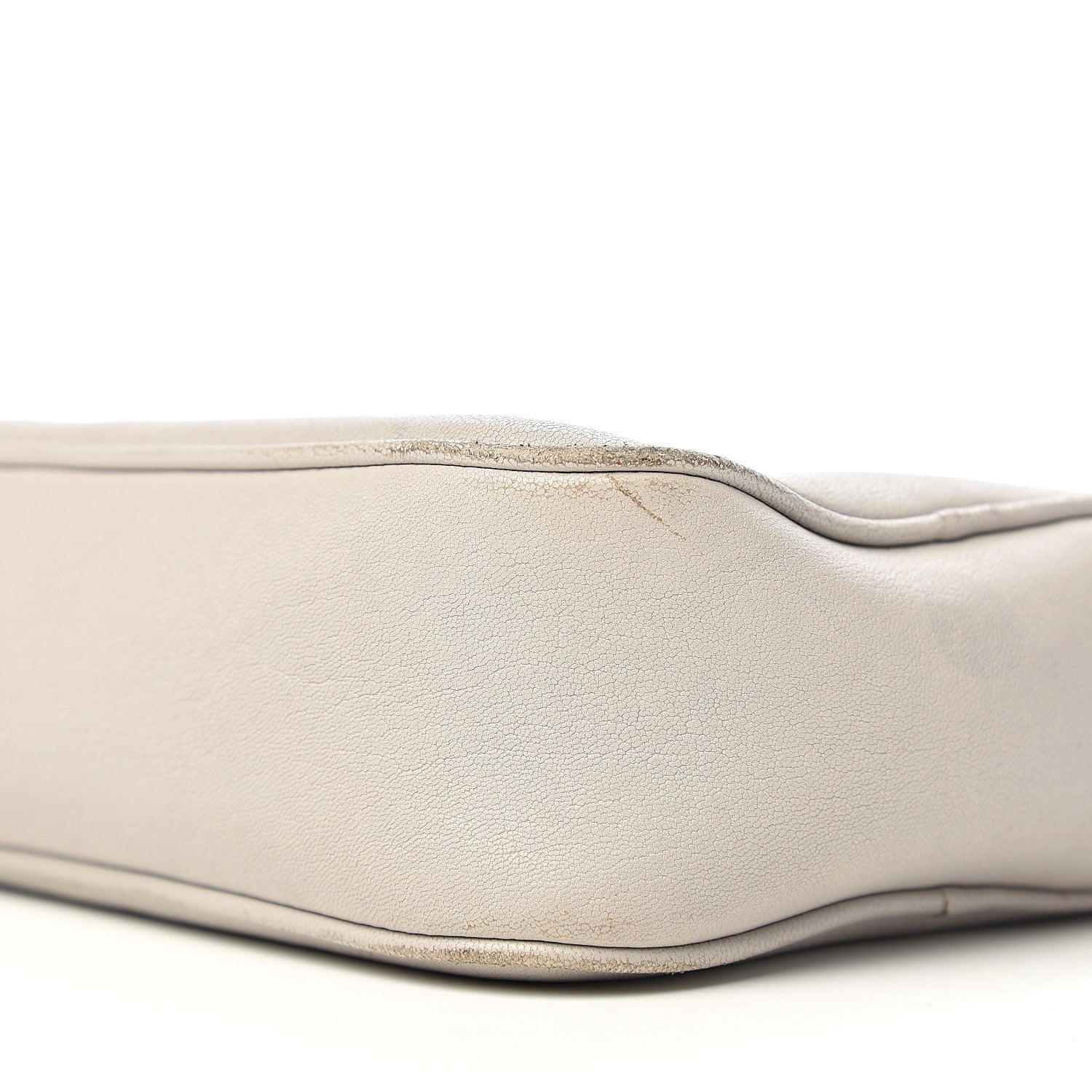 Saint Laurent Calfskin Monogram Lou Camera Bag Icy White 12 of 16