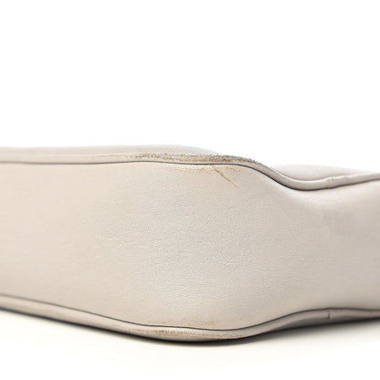 Saint Laurent Calfskin Monogram Lou Camera Bag Icy White 12 of 16