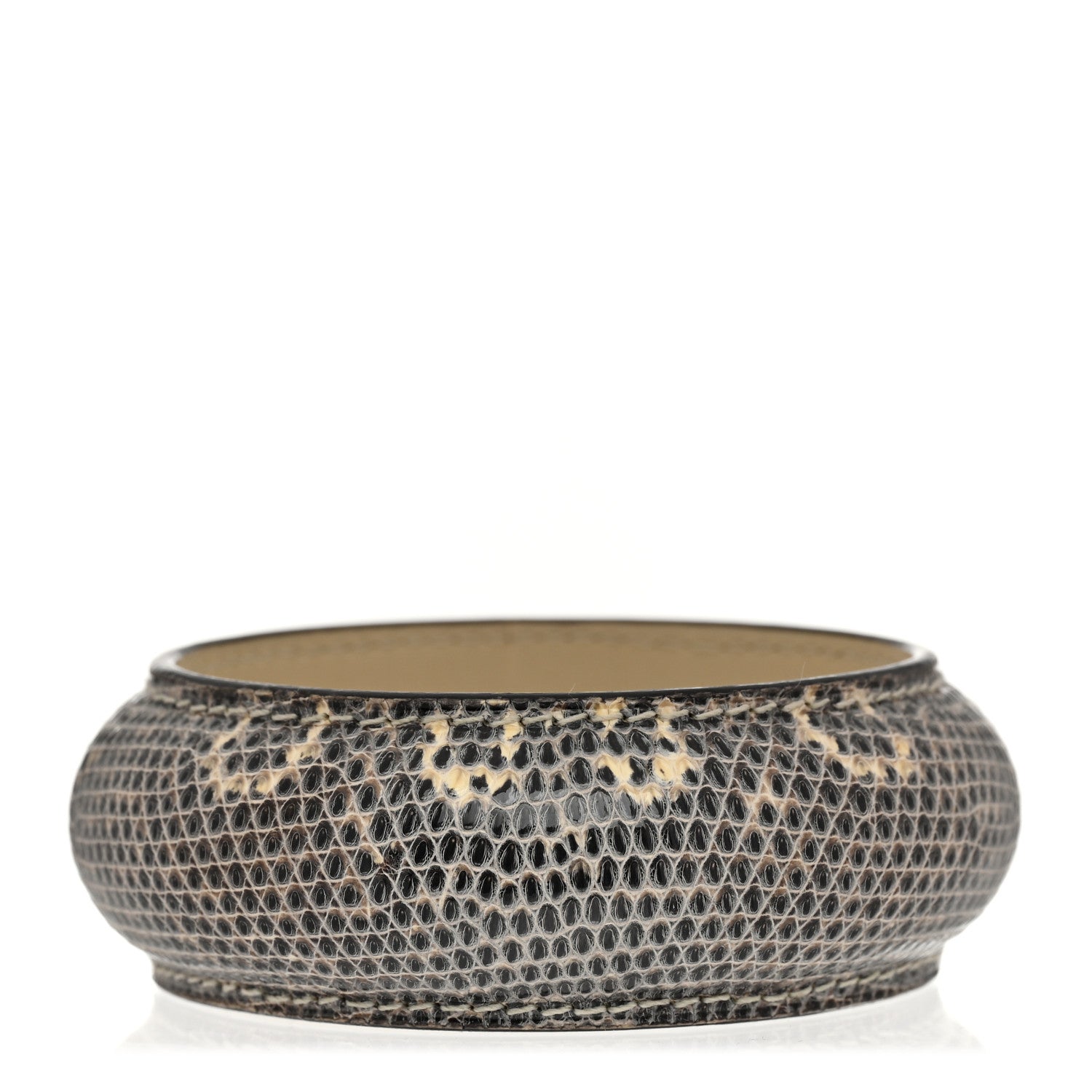 Hermes Lizard Extra Large Astral Bracelet M Ombre White 1 of 6