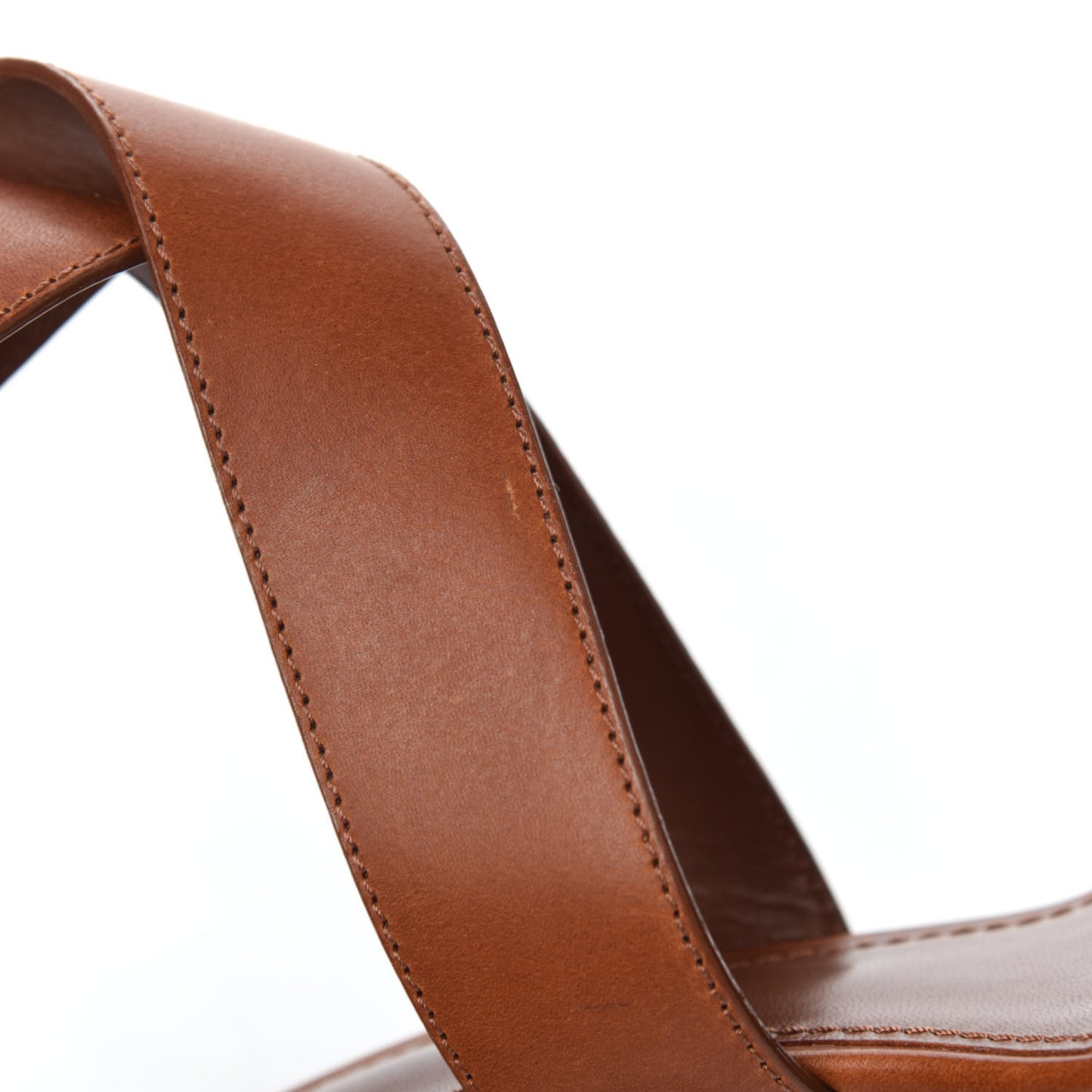 Calfskin Monogram Horizon Sandal 39 Cognac Brown